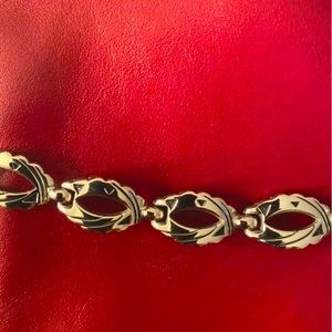 Sterling silver link bracelet